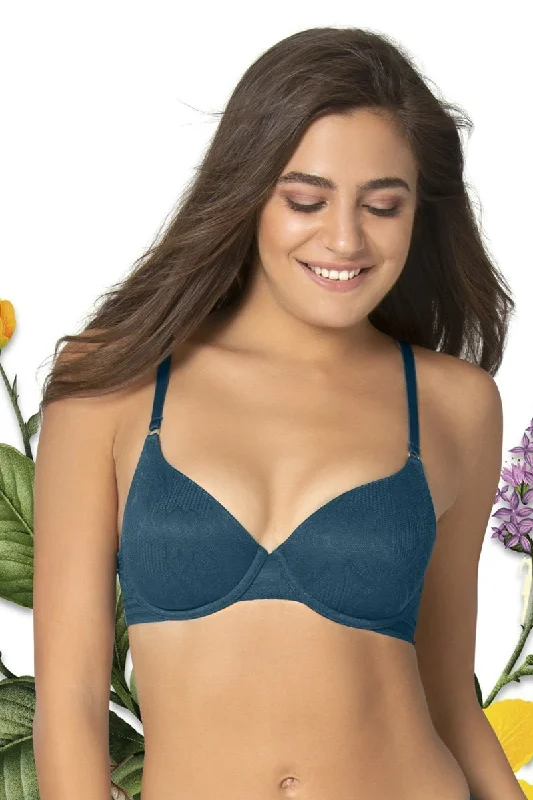 moisture wicking sleep bras for hot sleepersInvisi Lace Padded Wired Full Cover T-Shirt Bra - Moss Green moisture wicking sleep bras for hot sleepersInvisi Lace Padded Wired Full Cover T-Shirt Bra - Moss Green