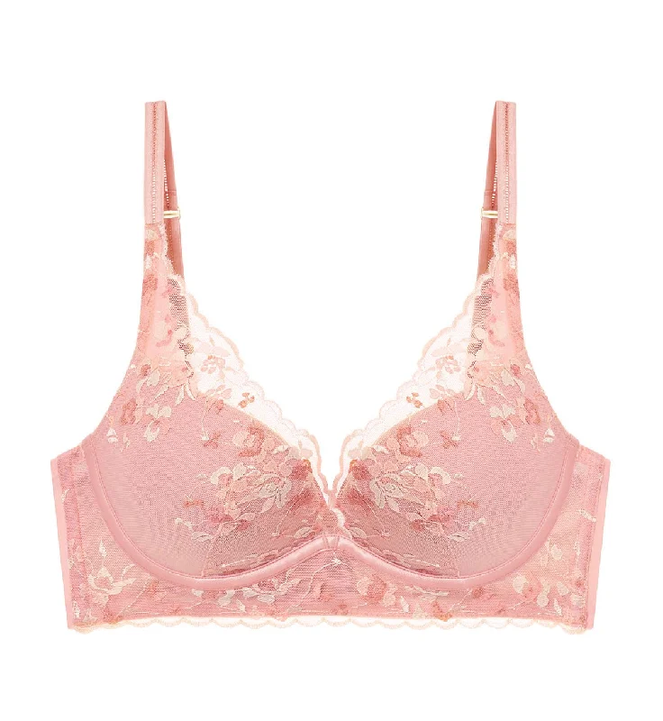 lace bras for a romantic lookPremium Joy Wired Push Up Deep V Bra