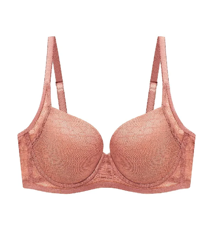 plunge push up bras for a bold lookSIGNATURE SHEER WIRED PADDED BRA