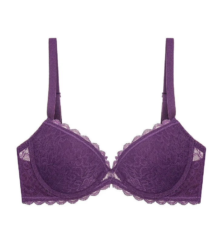 sleep bras with adjustable strapsSIMPLY FASHION BLOSSOM WIRED PUSH UP BRA