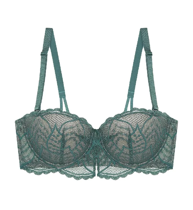 wireless bras for a natural feelSTYLE DOUBLE PUSH WIRED DETACHABLE BRA