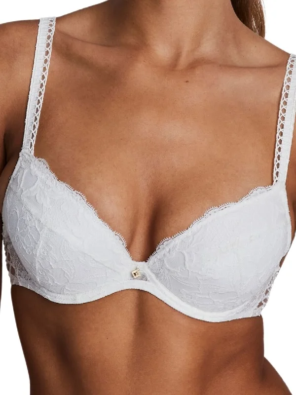 Push up bras with adjustable straps​Kiss Of Love Push Up Plunge Bra - Opale