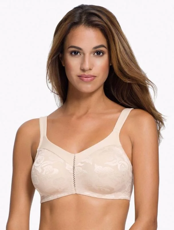 full cup padded bras for enhanced shapeAwareness Full Figure Seamless Wire Free Bra