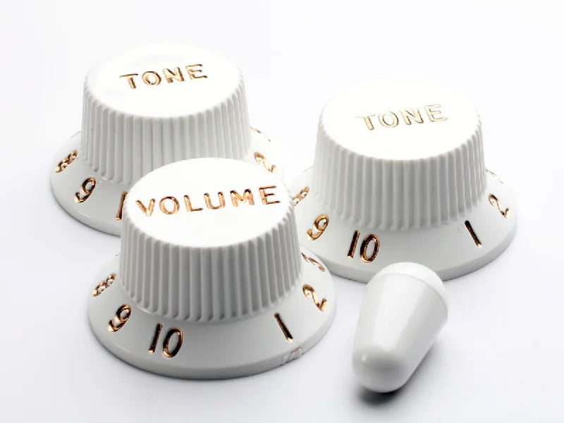 Seamless shaper for a no - show look under clothesFender Knob Set, Stratocaster, White Seamless shaper for a no - show look under clothesFender Knob Set, Stratocaster, White