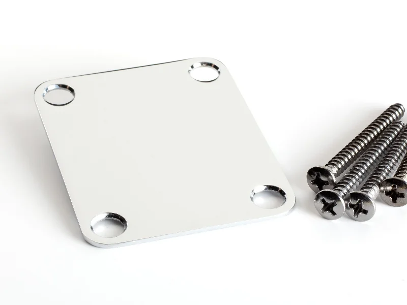 Shaper made of breathable fabric for all - day comfortFender Neck Plate, Chrome, Plain Shaper made of breathable fabric for all - day comfortFender Neck Plate, Chrome, Plain