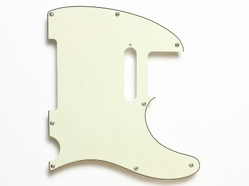 Shaper with a removable padding for customizationFender Telecaster Pickguard, Modern 8-Hole, Mint Green Shaper with a removable padding for customizationFender Telecaster Pickguard, Modern 8-Hole, Mint Green