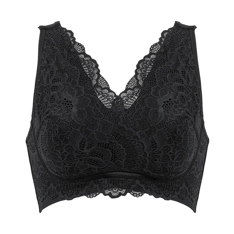sports bras for high impact workoutsCriss-Cross Lacy Sleep Bra