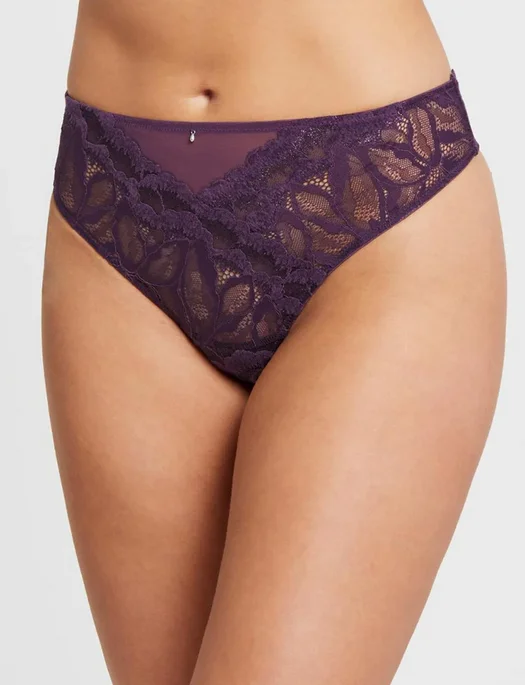 Shaper for a home - office outfit to feel confident​Montelle Royale Lace Thong