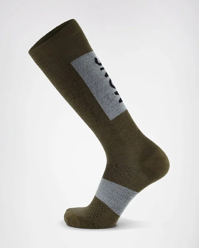 Printed women's cotton blend ankle socks for summerAtlas Merino Snow Sock - Riverbed Printed women's cotton blend ankle socks for summerAtlas Merino Snow Sock - Riverbed