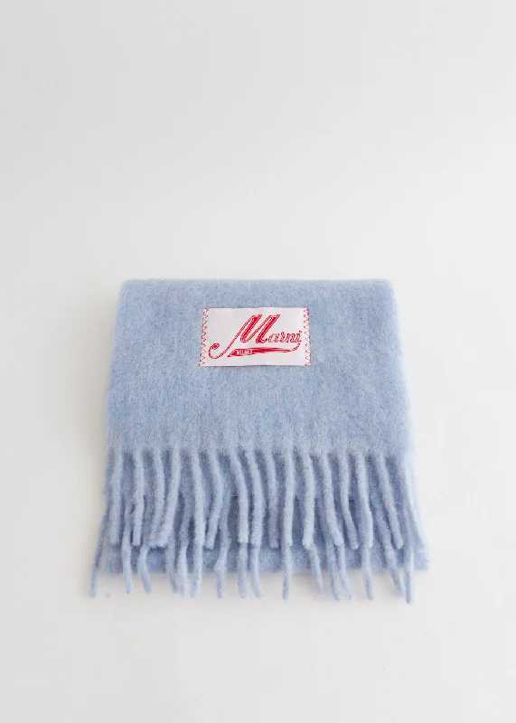 Women's moisture - repellent outdoor adventure socks​Brushed Alpaca Scarf