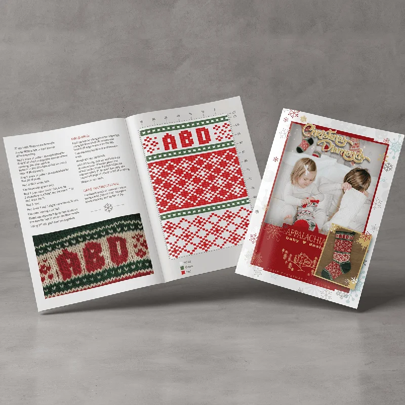 UV - protection sun - resistant stockingsChristmas Diamond Stocking Pattern Booklet UV - protection sun - resistant stockingsChristmas Diamond Stocking Pattern Booklet