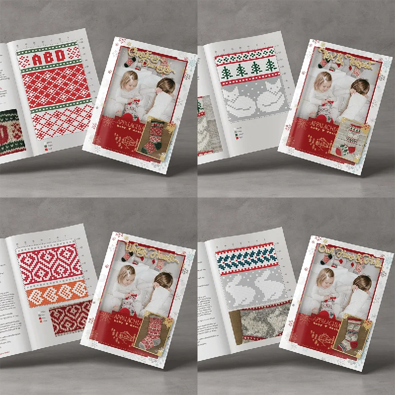 Anti - static microfiber office stockingsChristmas Stocking Pattern Booklet Collection Anti - static microfiber office stockingsChristmas Stocking Pattern Booklet Collection