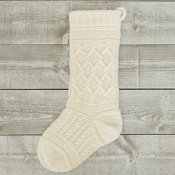 Diabetic - friendly seamless stockings​Aran Christmas Stocking Kit