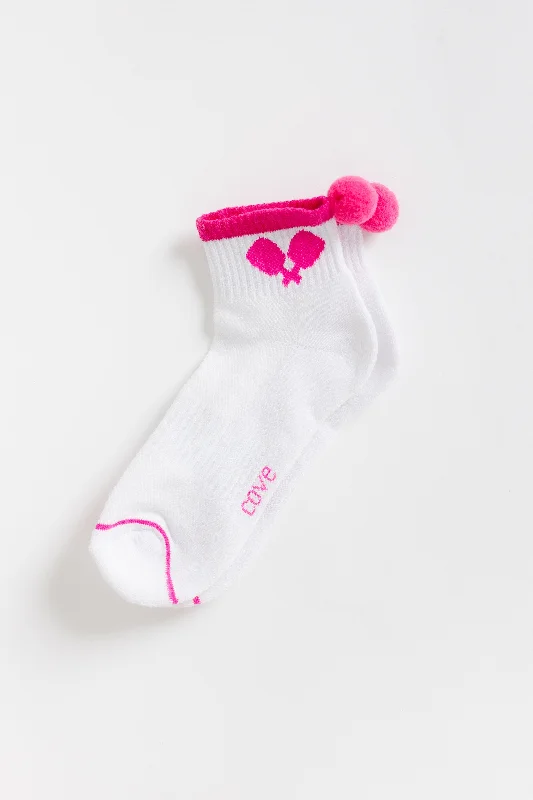 opaque women tights in black for a classic styleCove Pickleball Quarter Socks