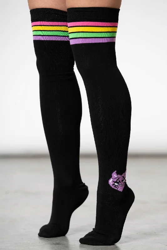 organic cotton women tights for an eco - friendly choiceFantasy Thigh-High Socks