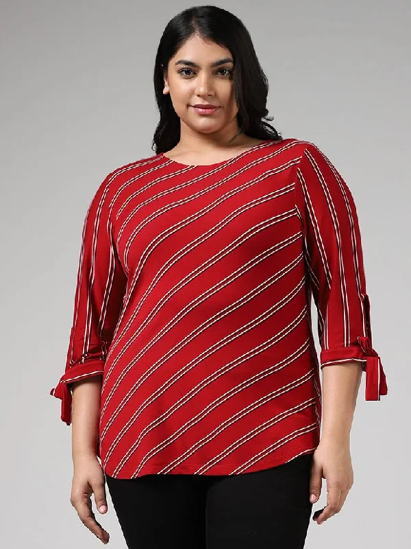 Women's pants for cycling Jeggings women jeans combining the comfort of leggings and style of jeans Gia Red Dual-Striped Top Women's pants for cycling Jeggings women jeans combining the comfort of leggings and style of jeans Gia Red Dual-Striped Top