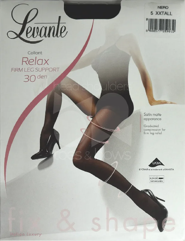 Stretch - to - fit plus - size stockingsLevante Relax Firm 30 Denier Stockings - Naturel Stretch - to - fit plus - size stockingsLevante Relax Firm 30 Denier Stockings - Naturel
