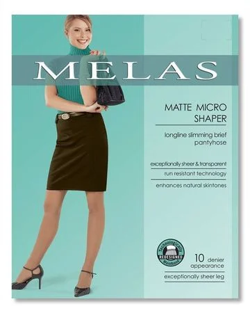 Ombre - dyed fashion stockingsMelas Micromatte 10 Denier Shaper Stockings - Honey AS-619 Ombre - dyed fashion stockingsMelas Micromatte 10 Denier Shaper Stockings - Honey AS-619