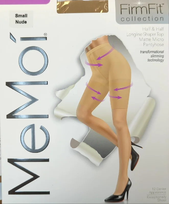 Flame - retardant work - wear stockingsMemoi FirmFit Half & Half Matte Micro 12 Denier Ladies Pantyhose - Honey MM-317 Flame - retardant work - wear stockingsMemoi FirmFit Half & Half Matte Micro 12 Denier Ladies Pantyhose - Honey MM-317