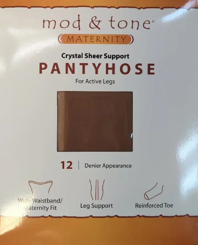 Silk - touch stockings for a luxurious feelMod & Tone 12 Denier Maternity Stockings - Honey 1100MTY Silk - touch stockings for a luxurious feelMod & Tone 12 Denier Maternity Stockings - Honey 1100MTY