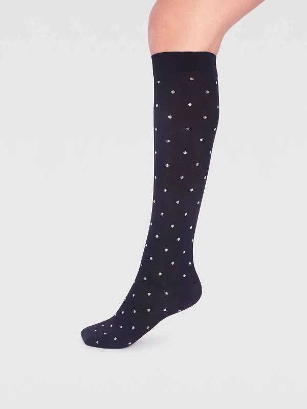 Women's terry - lined fleece socks for cozy nightsRecycled Nylon Essential Flight Socks - Black Women's terry - lined fleece socks for cozy nightsRecycled Nylon Essential Flight Socks - Black