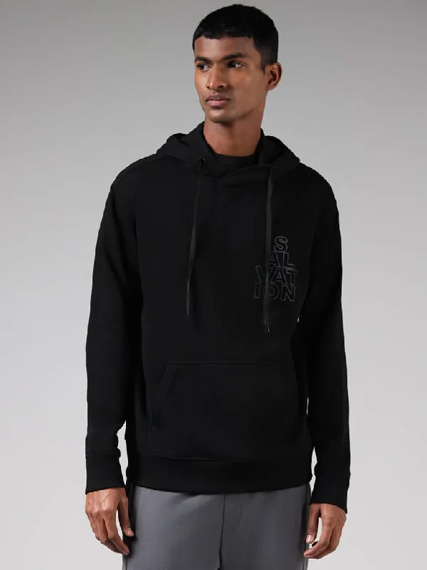 Women's winter - warm fleece - lined pants Bootcut women jeans to complement various shoe styles Studiofit Black Typographic Printed Cotton Blend Relaxed-Fit Hoodie Women's winter - warm fleece - lined pants Bootcut women jeans to complement various shoe styles Studiofit Black Typographic Printed Cotton Blend Relaxed-Fit Hoodie