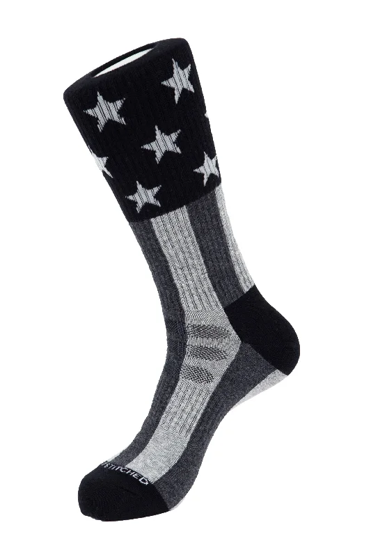 Women's compression stockings for leg fatigue​AMERICAN FLAG ATHLETIC SOCKS