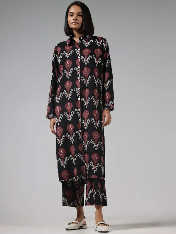 Women's suede fashion pants Jeggings women jeans combining the comfort of leggings and style of jeans Utsa Black Ikat Printed Kurta Women's suede fashion pants Jeggings women jeans combining the comfort of leggings and style of jeans Utsa Black Ikat Printed Kurta