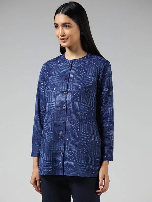 Women's wide - leg dress pants Bootcut women jeans to complement various shoe styles Utsa Indigo Printed Cotton Tunic Women's wide - leg dress pants Bootcut women jeans to complement various shoe styles Utsa Indigo Printed Cotton Tunic