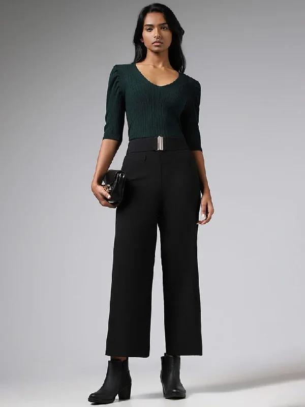 Women's tie - dye festival pants Straight - leg women jeans with a classic and timeless appeal Wardrobe Emerald Green Self-Striped Ruched Sleeves Sweater Women's tie - dye festival pants Straight - leg women jeans with a classic and timeless appeal Wardrobe Emerald Green Self-Striped Ruched Sleeves Sweater