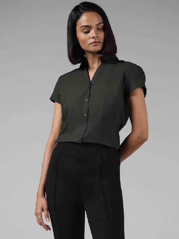 Women's pants for outdoor adventures Dark - wash women jeans for a sophisticated and slimming effect Wardrobe Solid Olive Shirt Women's pants for outdoor adventures Dark - wash women jeans for a sophisticated and slimming effect Wardrobe Solid Olive Shirt