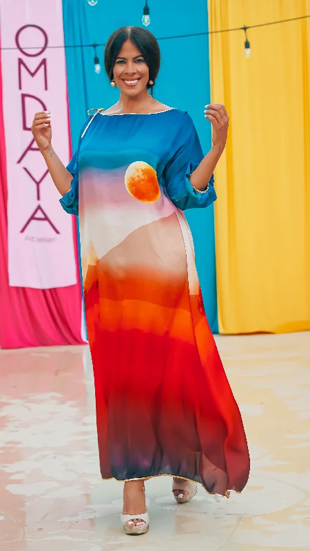 Maxi dresses with beaded embellishments for a fancy and luxurious event"Around the World" Serenity Maxi Dress, Sahara Maxi dresses with beaded embellishments for a fancy and luxurious event"Around the World" Serenity Maxi Dress, Sahara