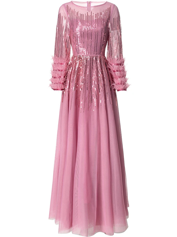 Leather maxi dresses for an edgy and bold appearanceDRESS STYLE  - SY1670