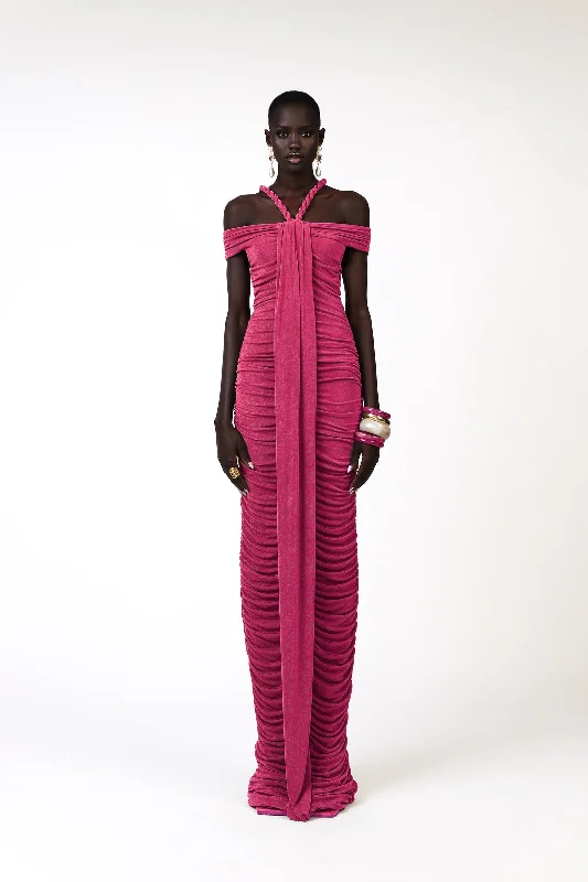 Maxi dresses with an empire waist for a flattering fit on all body typesKorro Dress - Pink Maxi dresses with an empire waist for a flattering fit on all body typesKorro Dress - Pink
