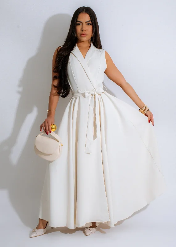 Maxi dresses with a wrap - around style for a customizable fitReady For Love Maxi Dress Nude Maxi dresses with a wrap - around style for a customizable fitReady For Love Maxi Dress Nude