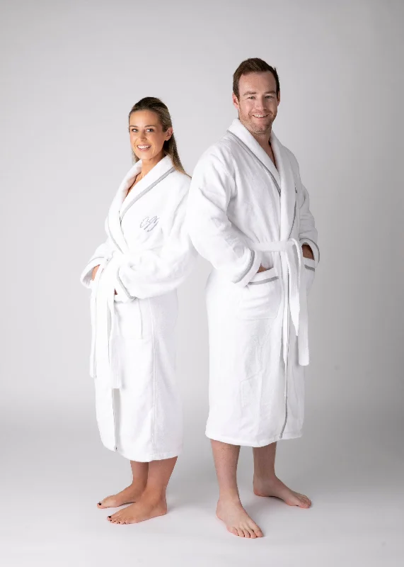 women robes made of luxurious silkLadies Luxurious Turkish Cotton Towelling unisex Robe with Grey trim women robes made of luxurious silkLadies Luxurious Turkish Cotton Towelling unisex Robe with Grey trim