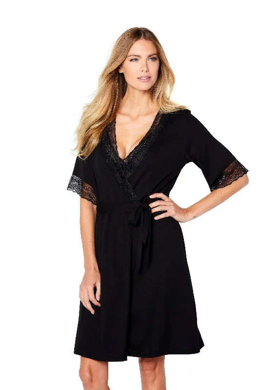 women robes for a spa - like experience at homeShort Sleeve Robe