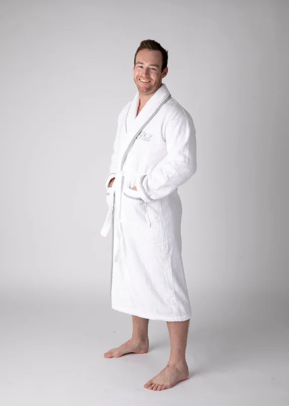hypoallergenic women robes for sensitive skinMens Soft Luxurious Turkish Cotton Towelling Robe with Grey trim hypoallergenic women robes for sensitive skinMens Soft Luxurious Turkish Cotton Towelling Robe with Grey trim